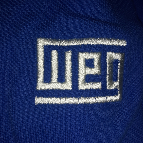 2for $10 NEW men's blue short sleeve work shirt Large - Picture 5 of 6